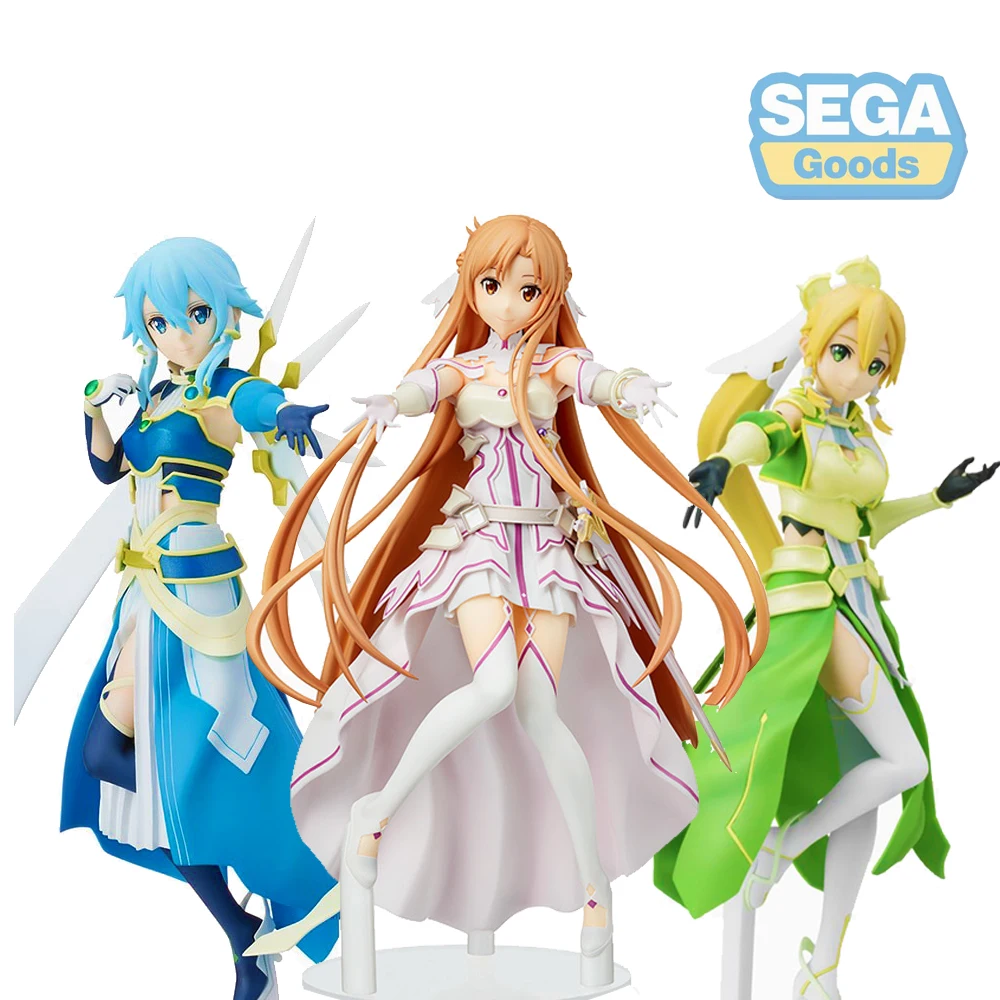 Фигурки героев из игры Sega Sword Art juuki Asuna Stacia Leafa Terraria if Solus | Игрушки и хобби
