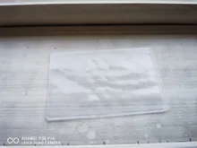 Funda de tarjeta de PVC transparente a prueba de agua para tarjetas de crédito, funda protectora para tarjetas de identificación, Unisex