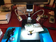 Andonstar-microscopio Digital para soldar, Dispositivo de soldadura para reparación de reloj de teléfono, SMD/SMT, blanco y negro, 1080P, oferta