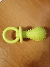 1PC Rubber Squeak Toy for Dog Screaming Chicken Chew Bone Slipper Squeaky Ball Dog Toys