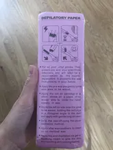 Depiladora de depilación cera unisex, rollo de tiras de papel de cera 20 #4, 100 Uds.