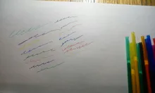 12 unids/set juego de bolígrafos de Gel de brillo bolígrafos para la escuela Oficina libro para colorear para adultos revistas dibujo garabatos arte marcadores de pluma de promoción