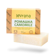 Косметика, натуральная косметика, Levrana, Леврана, Натуральное мыло, NHMS17, Натуральное мыло ручной работы Ромашка, 100 гр