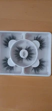 100% de visón pestañas postizas pestañas entrelazadas Natural pestañas falsas longitud 25mm maquillaje 3D extensión de pestañas de visón pestañas belleza