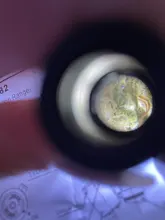 Mini LED UV de bolsillo para joyería, lupa de cristal microscopio para joyería, 60x