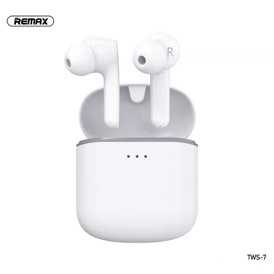 Remax TWS-7 беспроводные bluetooth наушники (гарнитура) с зарядным кейсом | Электроника