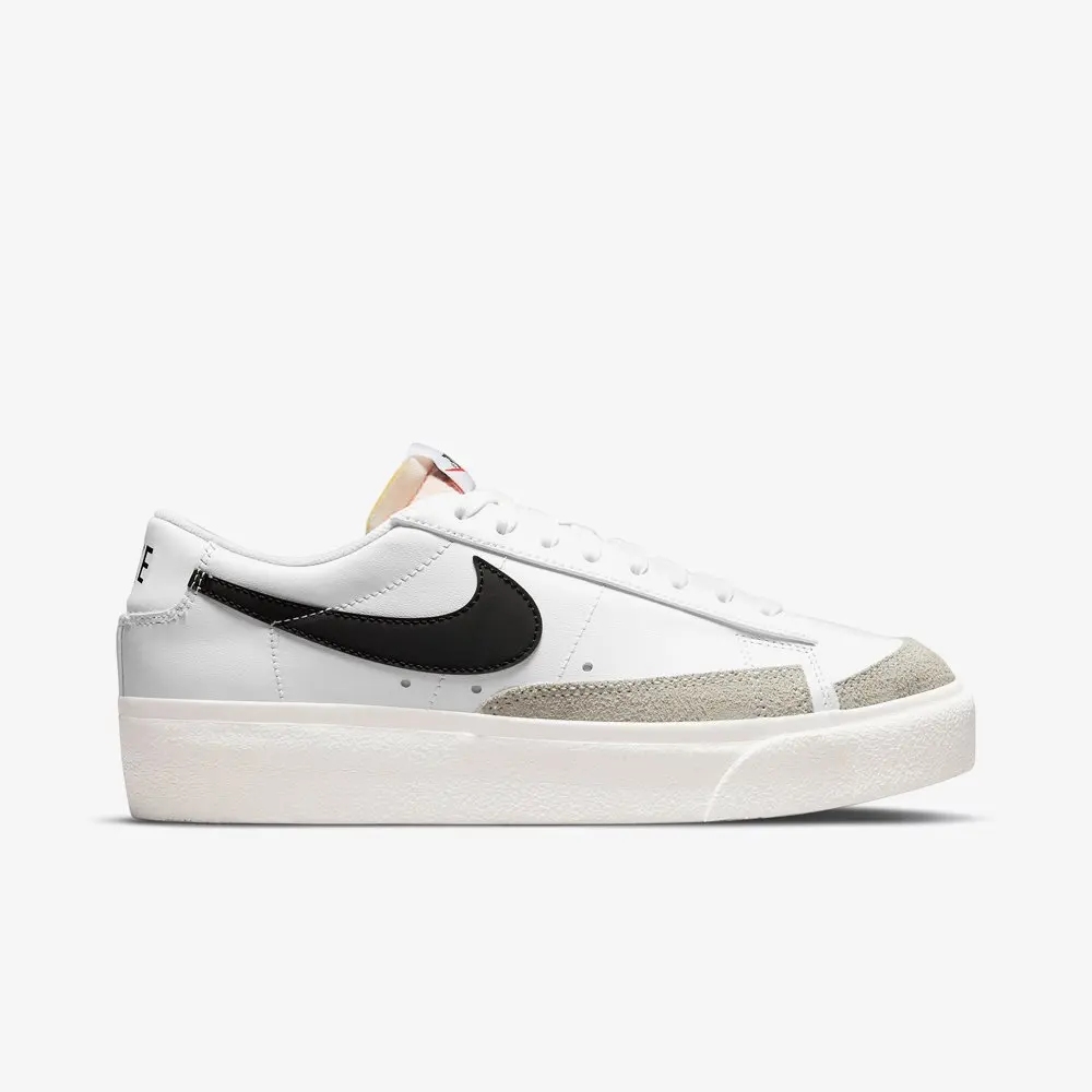 Nike-Zapatillas deportivas originales para mujer, Blazer con plataforma baja,  color blanco y negro, DJ0292-101 Nike - AliExpress