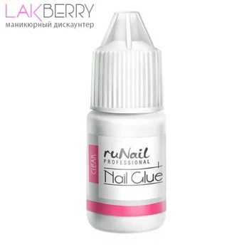 

Клей для типсов, 3 гр RuNail 0792