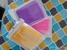 Eyelash-Brushes Extension-Accessories Removing-Lash Cotton-Swab Disposable Micro 100pcs/Bag