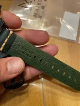 Correa de cuero de vaca hecha a mano para Apple Watch, repuesto para pulsera de 44mm, 40mm, 42mm y 38mm, Series SE 6, 5, 4, 3, 2, iWatch Watch