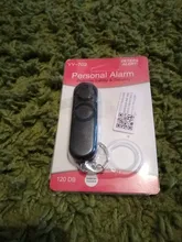 LLavero de seguridad Personal de 130dB para mujer, dispositivo de autodefensa, con altavoces duales, alarma de Panic, colgante de bolsa portátil