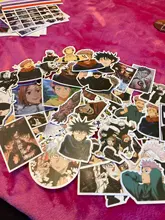 Pegatinas de grafiti de Anime Jujutsu Kaisen, pegatinas de grafiti para portátil, Skateboard, equipaje, motocicleta, calcomanía impermeable, juguete, 10/30/50/100 Uds.