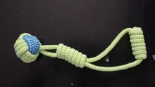 Dog-Toy Rope Knot-Ball HOOPET Chews Teeth-Odontoprisis Small Large Cotton 7-Style Grinding