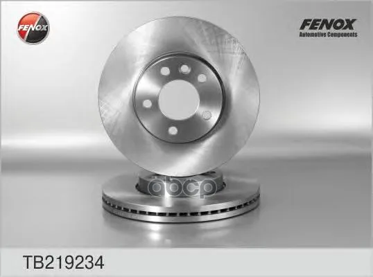 Диск Тормозной Передний Vw Touareg 02-10, Multivan 03-, Transporter 03- Tb219234 FENOX арт. TB219234