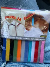 Collar de identificación para cachorros y gatitos, 12 Uds.