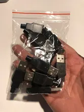 New 10pcs Type A Male USB 4 Pin Plug Socket Connector With Black Plastic Cover