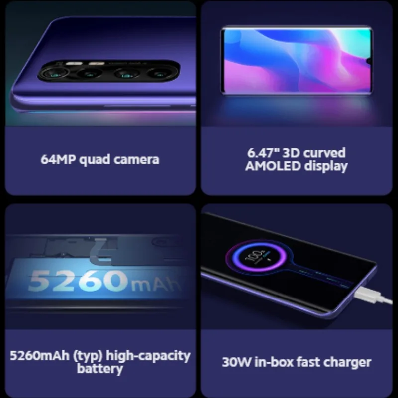 Global Version Xiaomi Mi Note 10 Lite 6GB RAM 64GB
