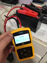 AUTOOL-Probador de batería BT360 de coche, analizador digital de 12V, prueba automática de baterías de vehículos, herramientas de diagnóstico de carga, escáner