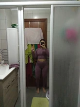 Conjunto de Yoga sin costuras para mujer, ropa deportiva de entrenamiento, gimnasio, Top corto de manga larga, Leggings de cintura alta, trajes cortos, 2/3/5 Uds.