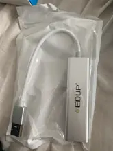 EDUP-Hub con 3 puertos USB 3.0 tipo C, adaptador para ordenador portátil, Macbook, accesorios de computadora, 1000Mbps, USB a Rj45, Gigabit, Ethernet