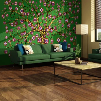 

Wall mural-abstract: Tree (green)-200x154 cm