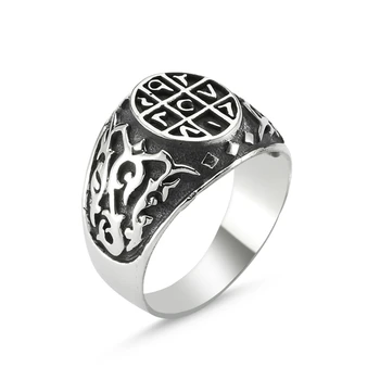 

Silver 925 Sterling Numerological Ring