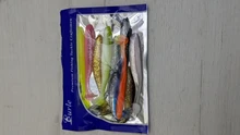 PPGUN 2020 10pcs/Lot Fishing Lures Wobblers Carp Fishing Soft Lures Silicone Lures