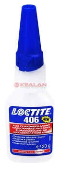 

Loctit 406 glue цианоакрилатный for elastomers and rubber, 20g.