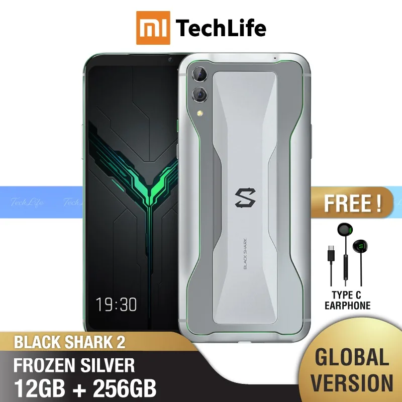 Глобальная Версия Xiaomi Black Shark 2 256 ГБ rom 12 Гб ram Игровой телефон (абсолютно