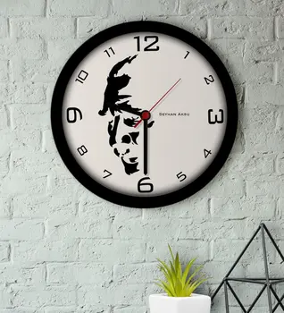 

Personalized Ataturk Themed Wood Wall Saati-7