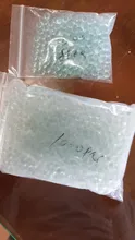 200 Uds 6mm Pinball bola de cristal uso para disparar Extra hialina de balas de BB bola Circular Pellets de partículas de caza