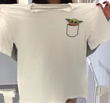 Camisetas con estampado de bebé, blusas informales de manga corta con cuello redondo, Harajuku, geniales, Tops para mujer