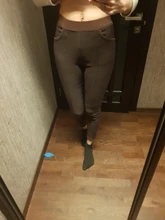 Pantalones de pitillo de talla grande para mujer, polainas de invierno cálidas de terciopelo grueso, ceñido de cintura alta, mallas femeninas, 90H, S-4XL