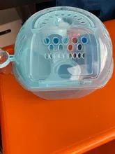 Hamster Cage Mouse House-Equipped-Accessories Transparent Plastic Portable New-Style