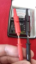 2Pcs/Lot Push Button Type Full Protective Alligator Clip For Professional Multimeter
