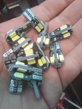 Wedge-Lamp Interior-Bulb Car-Side LED Error-Free T10 White Canbus 20PCS 5730 12V 8SMD
