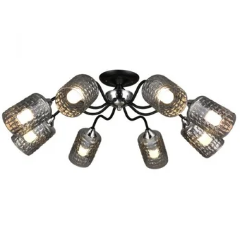 

Chandelier ceiling 8*60 W E27 md.3596-8-S BK + CH