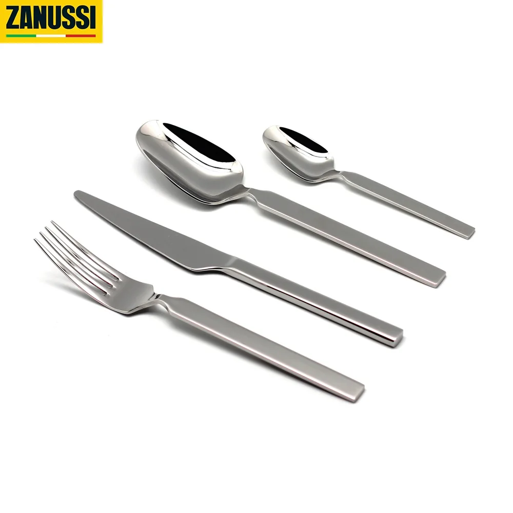 Набор столовых приборов Zanussi &quotBergamo&quot 24 предмета полированный ZUC34100BF|Наборы