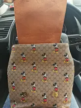 Mochila de Disney de Mickey mouse, bolso de mano