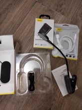 Baseus LED Clip Table Lamp Stepless Dimmable Wireless Desk Lamp Touch USB Rechargeable