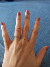 LEKANI-Anillo de Plata de Ley 925 con diseño de arcoíris para mujeres y niñas, joyería fina, para bodas