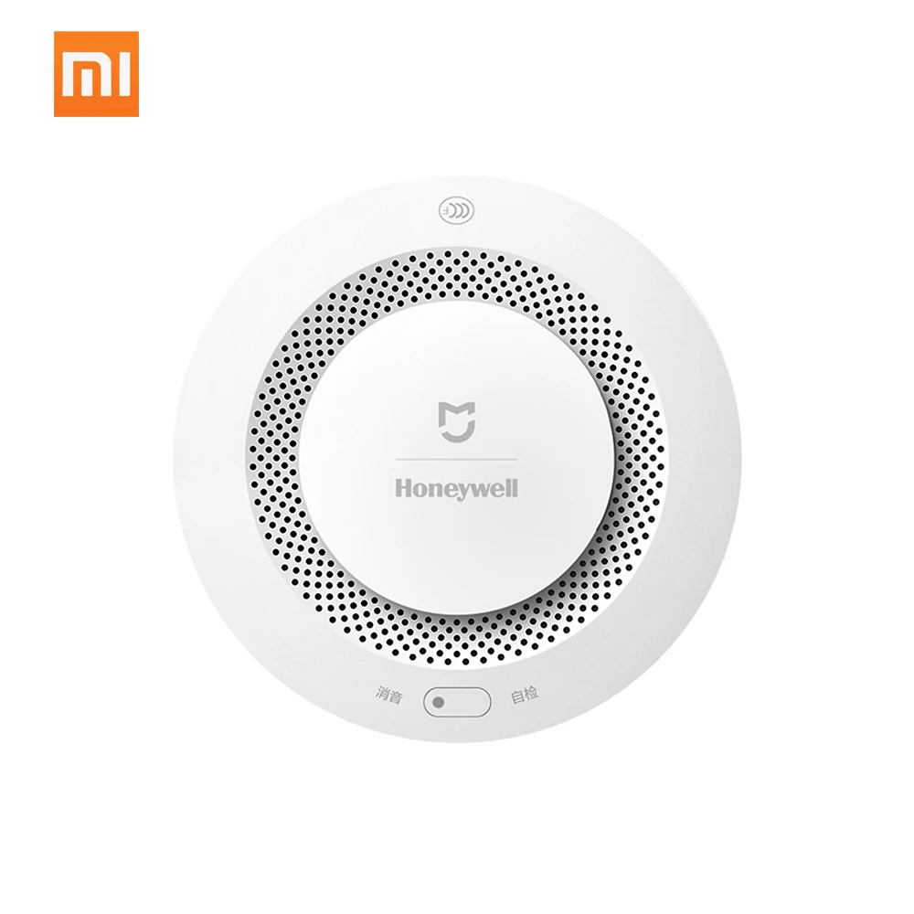 Xiaomi Mijia Honeywell детектор пожарной сигнализации звуковая и визуальная сигнализация работа с шлюзом детектор дыма умный дом удаленный