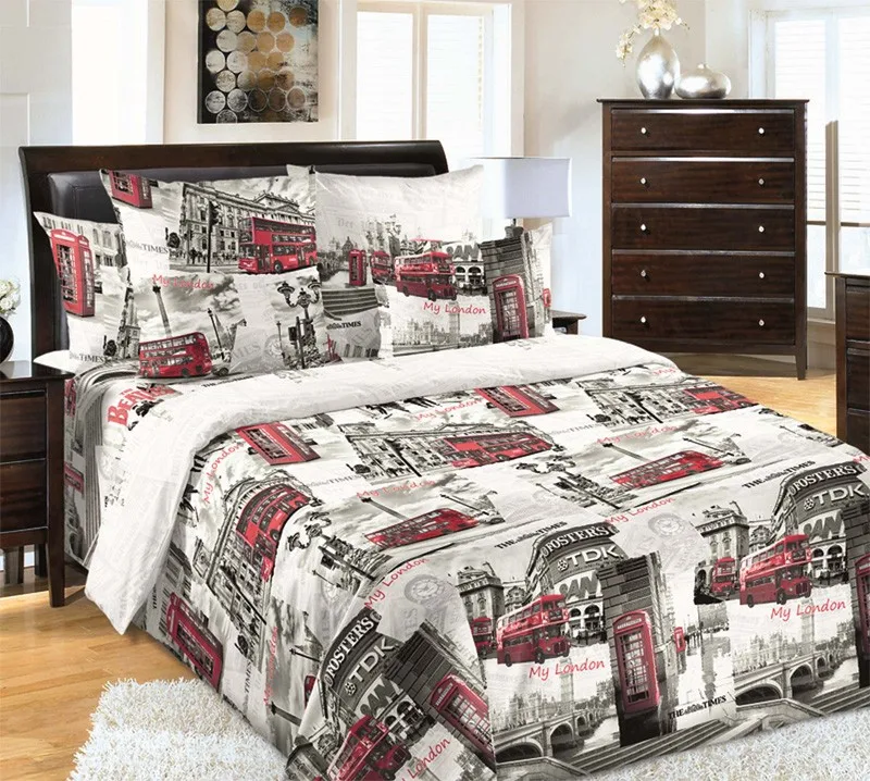 Bedding бязи London 1Duvet Cover Set AliExpress