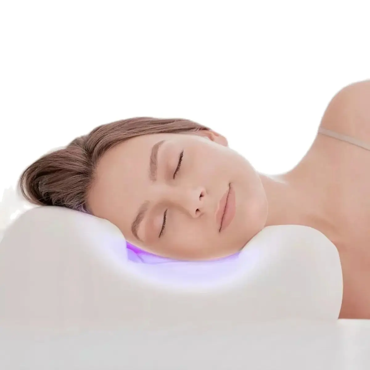 BeautyPillowandPillowcaseAntiAgingWrinklesMemoryFoamBedOrthopedicforNeckPainSkin