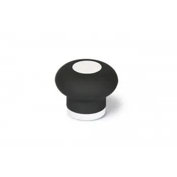 

Box with 10 door stops adhesive and screw model SOFT 3, made of plastic, finish anthracite/Blanc