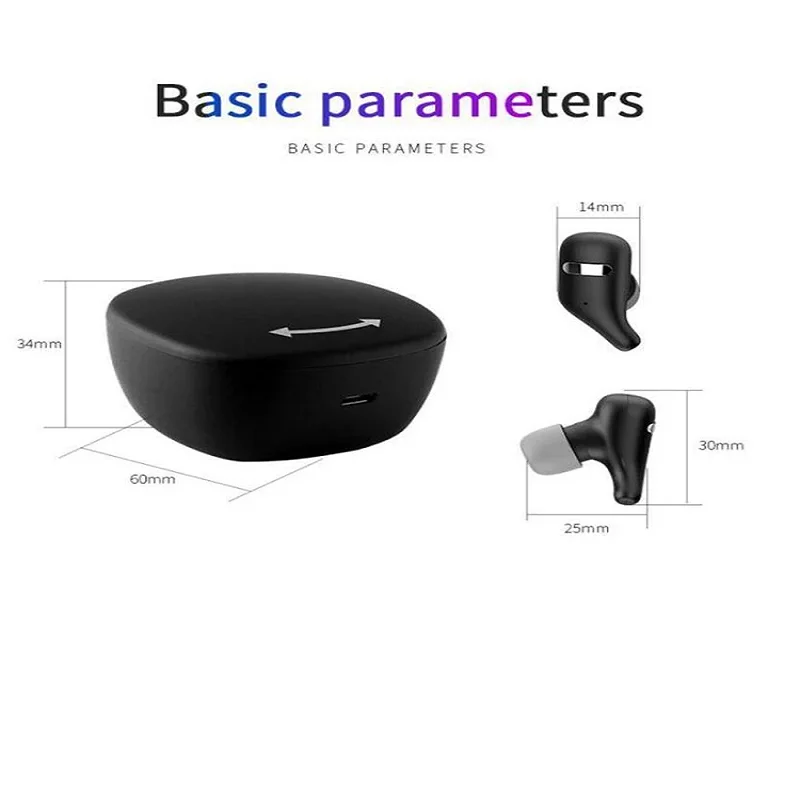 A2 TWS Bluetooth наушники беспроводные наушники мини стерео музыкальные Гарнитуры Hands-free с микрофоном зарядки