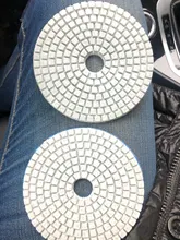 Uds 3/4 lijado disco de mojado almohadillas de pulido de diamante de granito, mármol pulidora de piedra Flexible de herramientas de mano