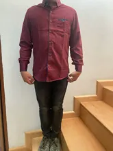 Camisas largas informales estampadas con mangas para hombre, ropa ajustada de negocios y Social, suave y cómoda, a la moda, 2021