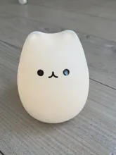 Night-Lamp Animal-Light Touch-Sensor Desktop-Decor Gift LED Bedroom Holiday Colorful