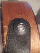 10 pcs Silica Gel Guitar Protector Strap Lock Block 25x3mm 9mm ID Black